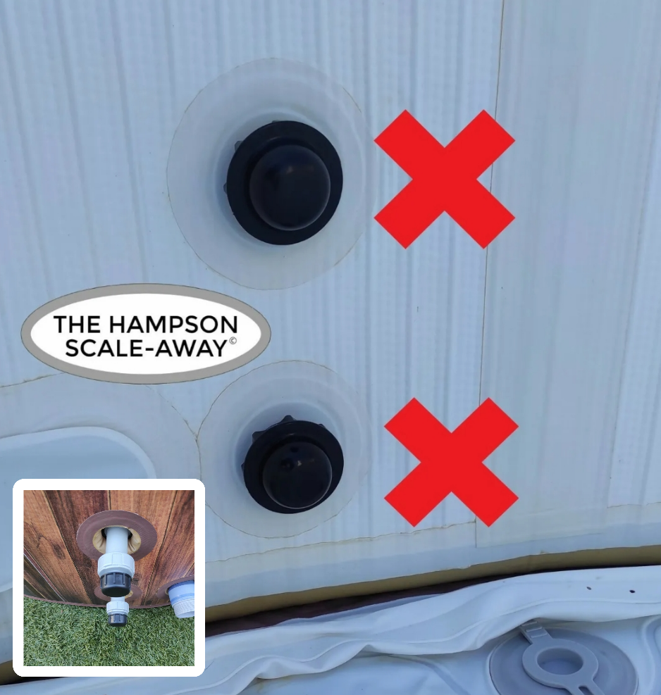 Lay Z Spa Descaler Kit – Hampson Scale-Away For Hot Tubs (E02 Error Fix) + FREE ABC